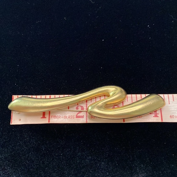 Vintage Matte Fernando Originals Squiggle Line Brooch - Picture 4 of 4